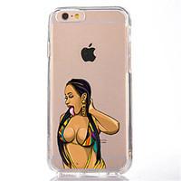 For iPhone 7 Sexy Lady TPU Soft Ultra-thin Back Cover Case Cover For Apple iPhone 7 PLUS 6s 6 Plus SE 5s 5 5C 4S 4