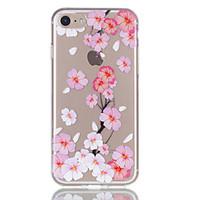 for apple iphone 7 7 plus 6s 6 plus case cover peach blossom pattern r ...