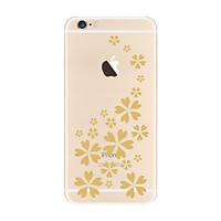 For Transparent Pattern Case Flower Soft TPU for Apple iPhone 7 Plus 7 iPhone 6 Plus 6 iPhone 5 SE 5C iphone 4