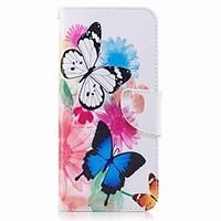 For Samsung Galaxy S8 Plus S8 Card Holder Wallet with Stand Flip Pattern Case Full Body Case Butterfly Hard PU Leather