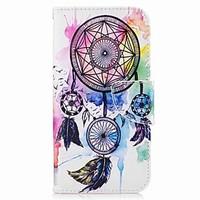 For Samsung Galaxy A3(2017) A5(2017) Card Holder Wallet with Stand Flip Pattern Case Full Body Case Dream Catcher Hard PU Leather