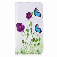For Samsung Galaxy J3(2017) J7 (2016) Card Holder Wallet with Stand Flip Pattern Case Full Body Case Butterf Hard PU Leather J5 (2016) J5 J3 J3 (2016)
