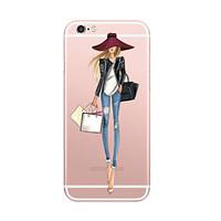 For iPhone 7 Plus 7 Case Cover Ultra Thin Pattern Back Cover Case Sexy Lady Soft TPU for iPhone 6s Plus 6 Plus SE 5S 5