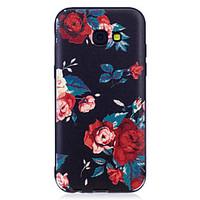 for samsung galaxy a32017 a52017 case cover flowers pattern painted fe ...