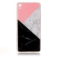 For Sony Xperia XA Case Cover Marble High - Definition Pattern TPU Material IMD Technology Soft Package Mobile Phone Case