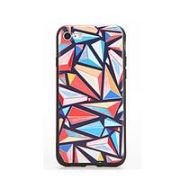 For Embossed Pattern Case Back Cover Case Geometric Pattern Soft TPU for Apple iPhone 7 Plus iPhone 7 iPhone 6s Plus/6 Plus iPhone 6s/6