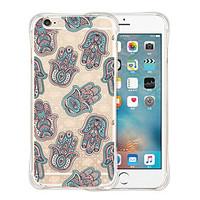 For iPhone 6 Case / iPhone 6 Plus Case Transparent / Pattern Case Back Cover Case Tile Soft Silicone iPhone 6s Plus/6 Plus / iPhone 6s/6