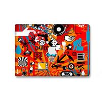 For MacBook Air 11 13/Pro13 15/Pro with Retina13 15/MacBook12 Red Cartoon Decorative Skin Sticker Glow in The Dark