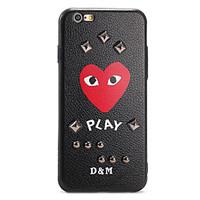 For Pattern DIY Case Back Cover Case Cartoon Heart Hard PC for Applei Phone 7 Plus 7 6s Plus 6 Plus 6s 6