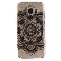 For Samsung Galaxy S7 S7edge S3 Case Cover Mandala Flowers Pattern IMD Process Painted TPU Material Phone Case