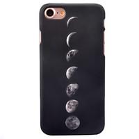 For Apple iPhone 7 7 Plus 6S 6 Plus Case Cover Planet Pattern Painted Relief Luminous Touch Skin Care PC Material Phone Case