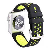 For iWatch Apple Watch Strap Series 2 1 Silicone Sports Fitness Band Replacement 38mm 42mm