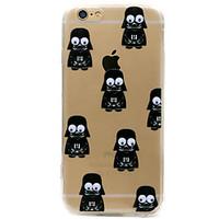 For iPhone 6 Case / iPhone 6 Plus Case Ultra-thin / Translucent / Pattern Case Back Cover Case Cartoon Hard Acrylic AppleiPhone 6s Plus/6