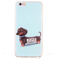 For Shockproof Pattern Case Back Cover Case Dog Soft TPU for Apple iPhone 6s Plus iPhone 6 Plus iPhone 6s iPhone 6 iPhone SE/5s iPhone 5