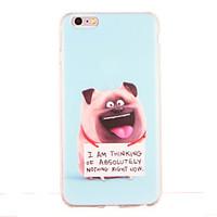 For Shockproof Pattern Case Back Cover Case Animal Soft TPU for Apple iPhone 6s Plus iPhone 6 Plus iPhone 6s iPhone 6 iPhone SE/5s iPhone