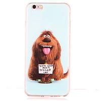 For Shockproof Pattern Case Back Cover Case Dog Soft TPU for Apple iPhone 6s Plus iPhone 6 Plus iPhone 6s iPhone 6 iPhone SE/5s iPhone 5