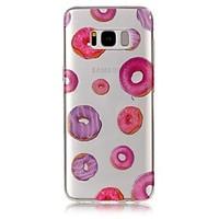 For Samsung Galaxy S8 Plus S8 Case Cover Donuts Pattern High Permeability TPU Material IMD Craft Phone Case S7 S6 (Edge) S7 S6 S5