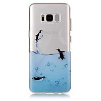 For Samsung Galaxy S8 Plus S8 Case Cover Penguin Pattern High Permeability TPU Material IMD Craft Phone Case S7 S6 (Edge) S7 S6 S5