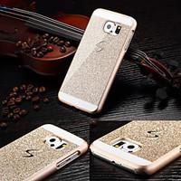 For Samsung Galaxy Case Pattern Case Back Cover Case Glitter Shine PC Samsung S6