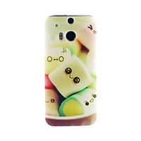 For HTC Case Pattern Case Back Cover Case Cartoon Soft TPU HTC