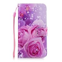 For Card Holder / Wallet / with Stand Case Back Cover Case Flower Hard PU Leather for SamsungA7(2016) / A5(2016) / A3(2016) / A7 / A5 /