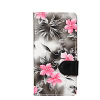 For LG LG K10 / LG K8 / LG K4 / LG G3 Mini Flowers PU Leather Case