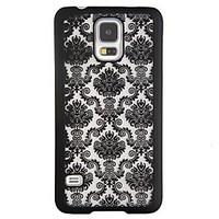 For Samsung Galaxy Note Shockproof / Pattern Case Back Cover Case Lace Printing PC Samsung Note 4