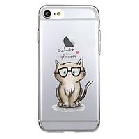 For Ultra-thin Transparent Case Back Cover Case Animal Soft TPU for iPhone 7 Plus 7 6s Plus 6 Plus 6s 6 se 5s 5