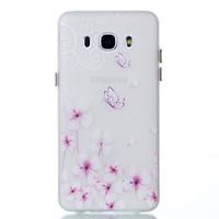 For Samsung Galaxy J510 J310 Glow in the Dark Case Back Butterfly Pattern Soft TPU Cover Case for Samsung Galaxy J3