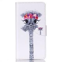 For Samsung Galaxy Case Wallet / Card Holder / with Stand / Flip Case Full Body Case Animal PU Leather SamsungS6 / S5 Mini / S5 / S4 Mini