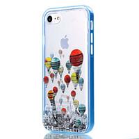 For iPhone 7 Case / iPhone 6 Case / iPhone 5 Case Transparent / Pattern Case Back Cover Case Balloon Soft TPU AppleiPhone 7 Plus / iPhone