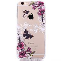 For Apple iPhone 7 7Plus 6S 6S Plus Case Cover Butterfly Pattern Painted Acrylic Material Soft Package Phone Case