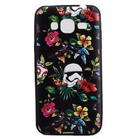 for samsung galaxy j3 j32016 on5 case cover flower pattern black tpu m ...