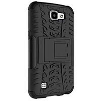 For LG Case LG K4 TPU PC Heavy Duty Armor Case with Stand 4.5 Inch Protective Skin Double Color Shock Proof