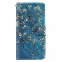 For Samsung Galaxy Case Wallet / Card Holder / with Stand / Flip Case Full Body Case Tree PU Leather Samsung S6