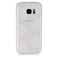 For Samsung Galaxy Case Transparent Case Back Cover Case Flower TPU SamsungS7 / S6 edge / S6 / S5 Mini / S5 / S4 Mini / S4 / S3 Mini / S3