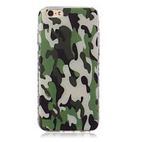 For iPhone 5 Case Pattern Case Back Cover Case Camouflage Color Soft TPU iPhone SE/5s/5