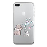 For iPhone 7 Plus 7 Case Cover Transparent Pattern Back Cover Case Elephant Animal Soft TPU for iPhone 6s Plus 6s 6 Plus 6 5s 5 SE