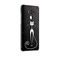 For Huawei Mate 9 Mate 9 Pro Case Cover Shockproof Frosted Embossed Pattern Back Cover Cartoon Soft Silicone Honor 6X Mate 8 Mate 7 Nova