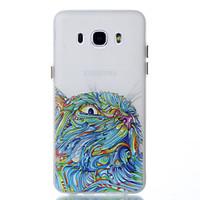 For Samsung Galaxy J510 J310 Glow in the Dark Case Back Owl Pattern Soft TPU Cover Case for Samsung Galaxy J3