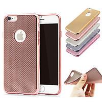 for iphone 6 case iphone 6 plus case plating case back cover case soli ...