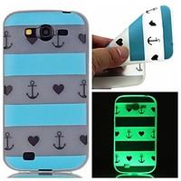 For Samsung Galaxy Case Glow in the Dark / Pattern Case Back Cover Case Anchor TPU SamsungOn 7 / On 5 / J3 / J1 Ace / Grand Prime / Grand