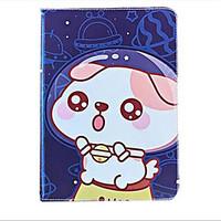 For Apple iPad (2017) Air2 Case Cover with Stand Flip Pattern Auto Sleep/Wake Up Full Body Case Dog Cartoon Hard PU Leather Air Mini 4/3 2 1 ipad2 3 4