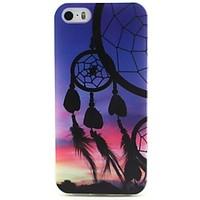 For iPhone 5 Case Pattern Case Back Cover Case Dream Catcher Soft TPU iPhone SE/5s/5