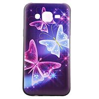 For Samsung Galaxy Case Pattern Case Back Cover Case Butterfly TPU Samsung J5 / J1 / Grand Prime / Core Prime