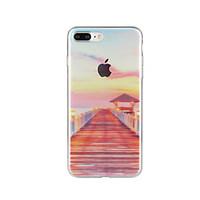 For Pattern Case Back Cover Case City View Scenery Soft TPU for Apple iPhone 7 Plus iPhone 7 iPhone 6s Plus/6 Plus iPhone 6s/6