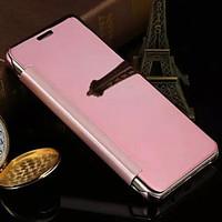 for samsung galaxy case mirror flip case full body case solid color pc ...