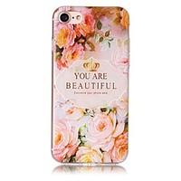 for apple iphone 7 7 plus 6s 6 plus se 5s 5 case cover flower letters  ...