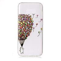 For Samsung Galaxy S8 Plus S8 Case Cover Balloon Pattern Painted Relief High Penetration TPU Material Phone Case S7 Edge S7