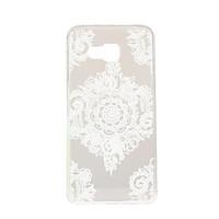 For Samsung Galaxy Case Transparent / Pattern Case Back Cover Case Lace Printing TPU Samsung A7(2016) / A5(2016) / A3(2016) / A7 / A5 / A3